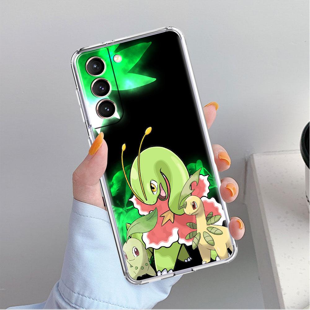 Clear Case For Samsung Galaxy S22 S20 FE S21 S10 S9 Plus Note 20 Ultra 10 Lite Transparent Phone Shell Pokemon Cute Pikachu