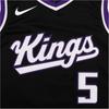 Nike NBA Edycja Miejska Sacramento Kings Fox Nr. 5 Koszulka Cyfrowa 2021-2022 Unisex Koszulka Czarna DX8621-010