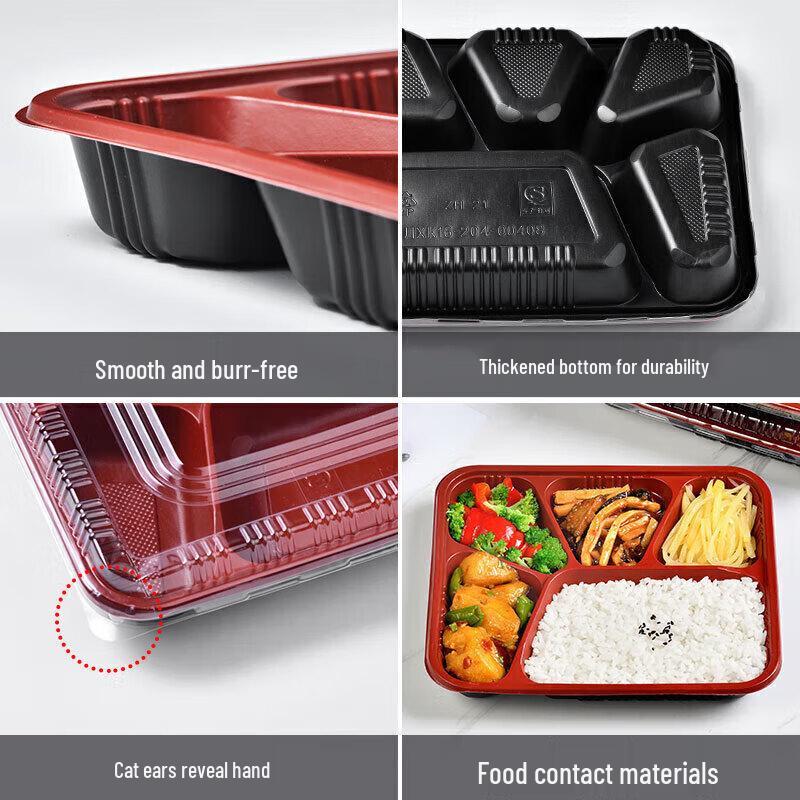 Disposable Divided Meal Prep Containers