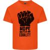 Hope for Equality Black Lives Matter LGBT Unisexs Light Cotton TShirt