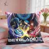 Japan BBeyblade Anime Cushion Cover Square Short Plush Pillow Case Living Room Sofa Home Decor Funda X