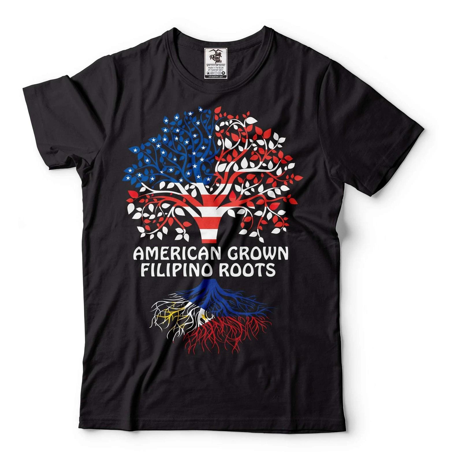 American Grown Filipino Roots Shirt Filipino Gifts Filipino Philippines Shirts 3XL