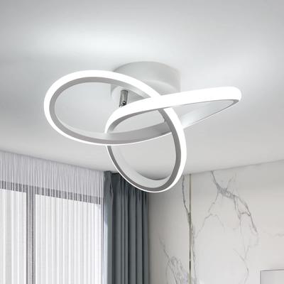 Haushalt LED Moderner Kronleuchter Drei Farben Lampe Moderner Stil Deckenleuchte Schlafzimmerleuchte Aufputzmontage Esszimmerlampe