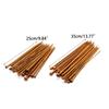 36Pcs Bamboo Crochet Needle 25/35cm Single Pointed Round Bead Knitted Needles for DIy Sweater Needlework Tool Supplies