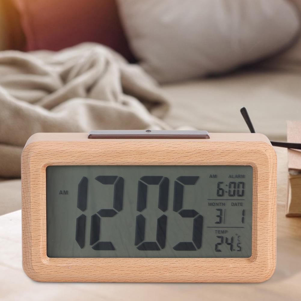 

Fashionable Alarm Clock Electronic Clock with Temperature Display for Office Home Living Room