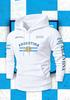 Men's Hooded Sweatshirt Featuring the Argentine Flag Design a Stylish Trendy Pullover Sweatshirt A Suitable Unisex Holiday Gift