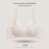 French Lace Push-Up Bra for Women - Large Bust, Anti-Sagging, Wire-Free, Comfortable, Thin Style