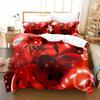 Anime Hazbin Stolas Hotel Bedding Set Duvet Cover Bed Set Quilt Cover Pillowcase Comforter King Queen Size Boys Adult Bedding