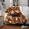 Highland Cows Home Customize Your Name Blankets Soft And Cozy For All Seasons Perfect For Picnics Sofa Office Bed Living Room Ideal Gift For Friends