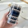 Hair Band 15Pcs High Elasticity Ropes, Thick Rubber Bands, Super Grip Non-deforming Rope No Slip Ties, Tangle Accessories for Running Climbing
