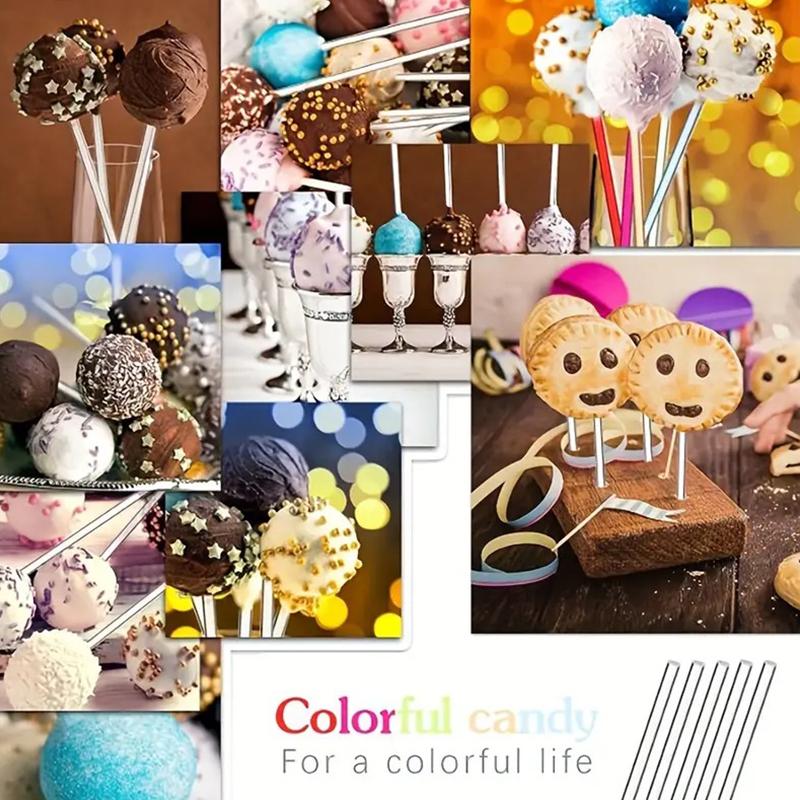 100 buc cupcake toppers transparent acrilic acadea bețișoare tort pop clar bețișoare reutilizabile