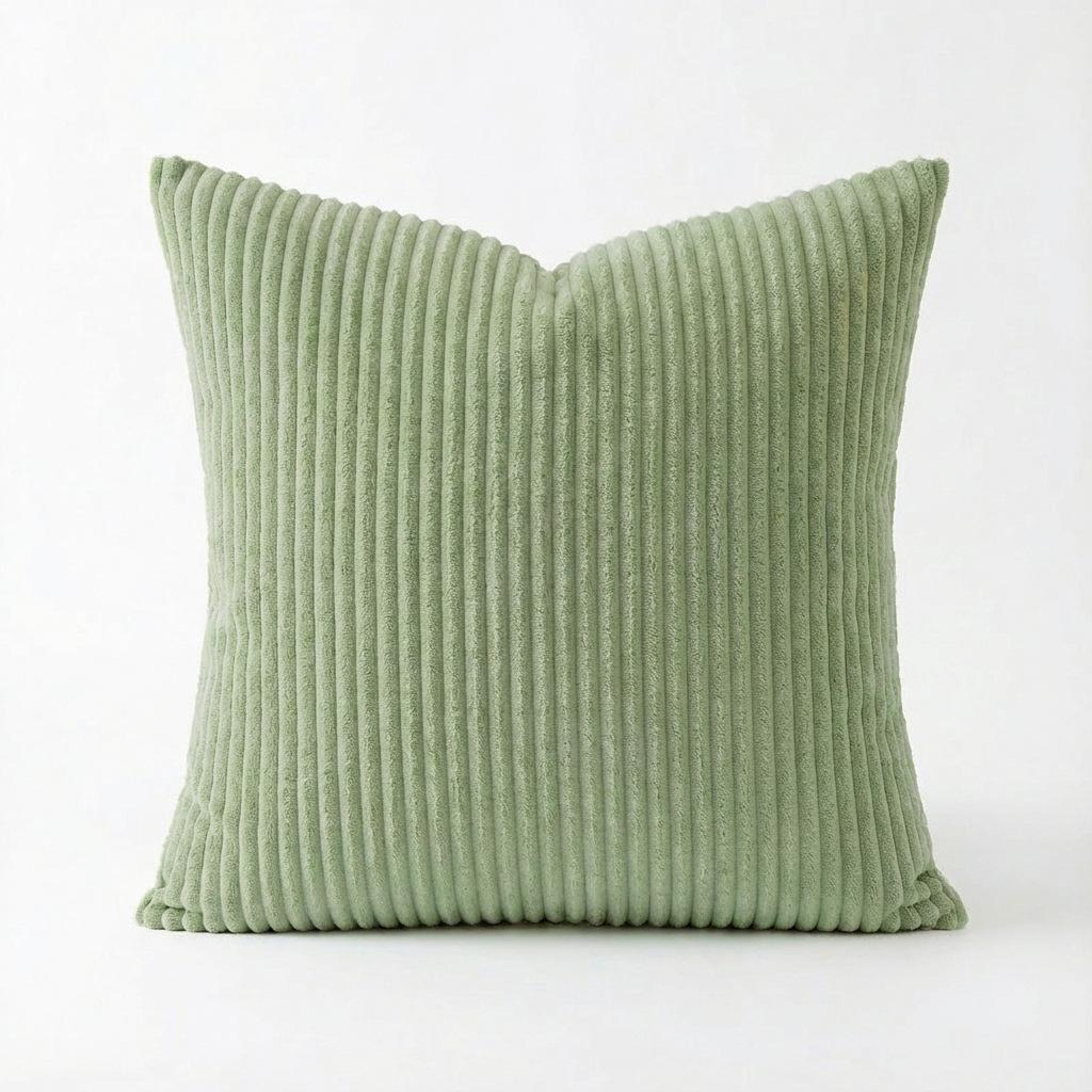 Solid Color Simple Corduroy Pillowcase 2026 New Living Room Sofa Cushion Decoration Pillowcase Cover
