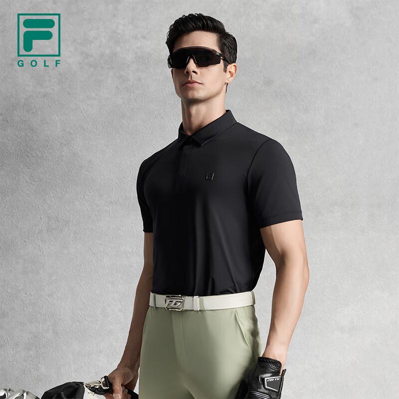 FILA Men's Knitted Golf Polo Shirt