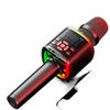 Bluetooth Wireless Microphone Speaker with Integrated Sound Card for Singing On Mobile Phones and TV.