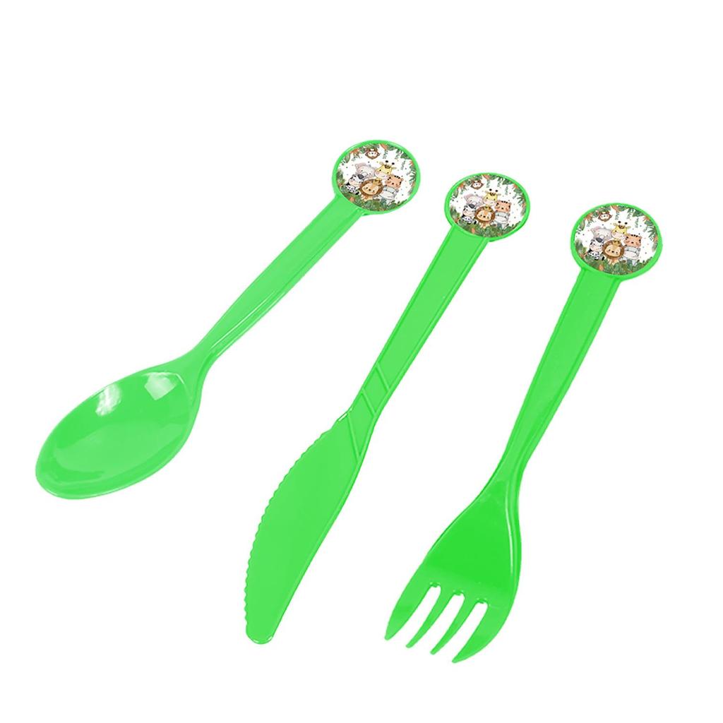 Jungle Safari Birthday Party Set: Plates, Napkins, Cups, Tablecloth & Bunting