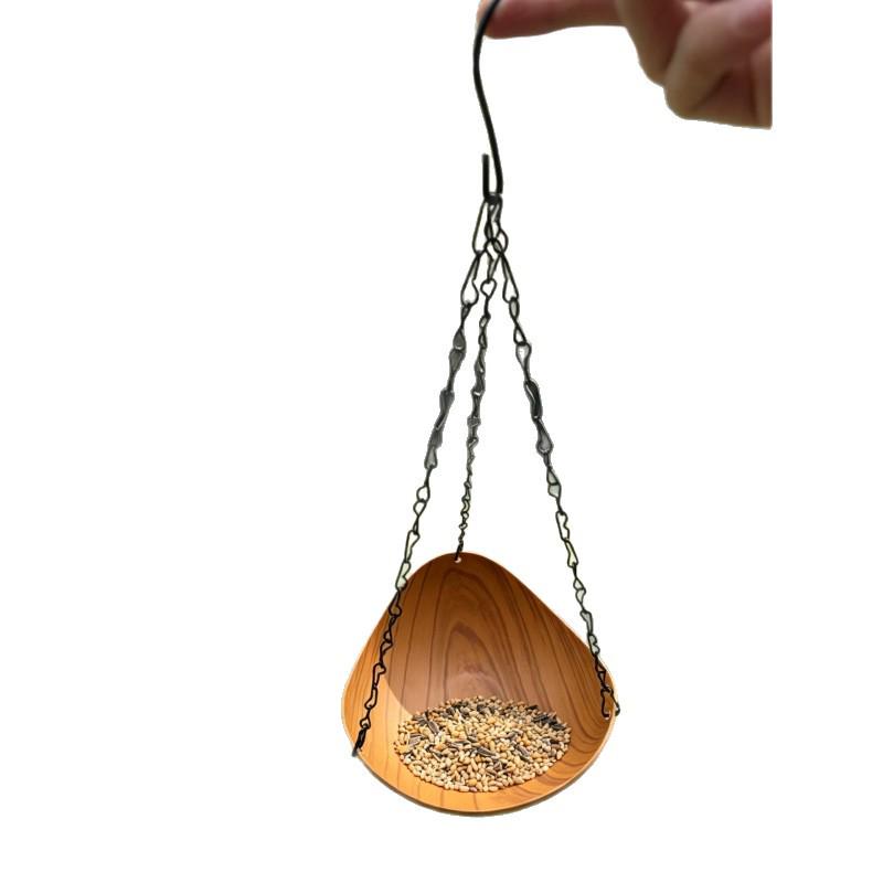 Bird-Friendly Hanging Bath and Feeder: Bowl Design for Splash & Play