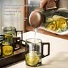 Gianxi Tea Cup High Borosilicate Glass Cup Green Tea Cup Heat-Resistant And Heat-Resistant Cup With Handle For Drinking Tea