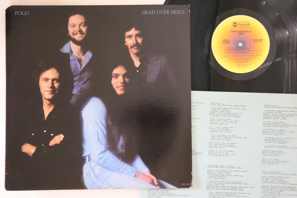 LP Schallplatte POCO - Head Over Heels ABCD890 ABC 1975 US Rock Gebraucht