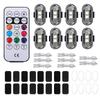 Universal Eight-Color Wireless Remote Control Navigation and Warning Light for Drones and Motorcycles