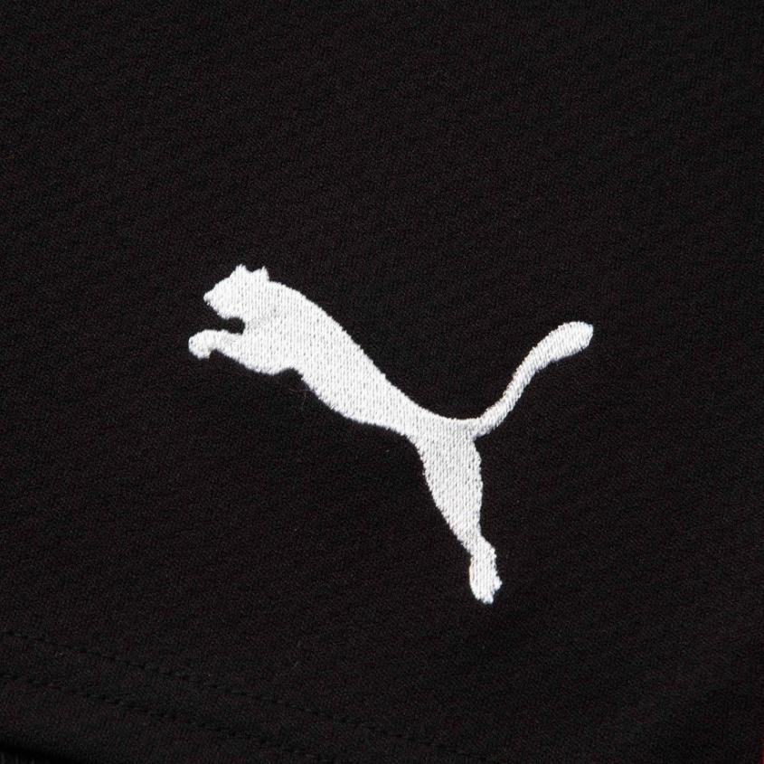 Puma AC Milan Soccer Bottoms Men's Black Moderate Straight Fit Pants 765856-01