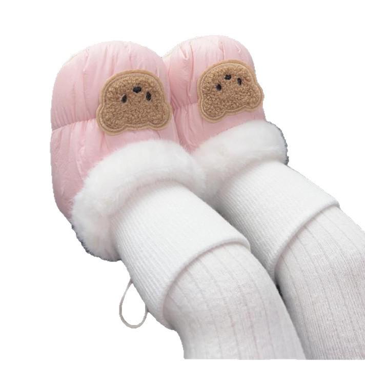Unisex Baby Winter Warm Velvety Socks-Shoes, Newborn To 12 Months, Cute & Versatile