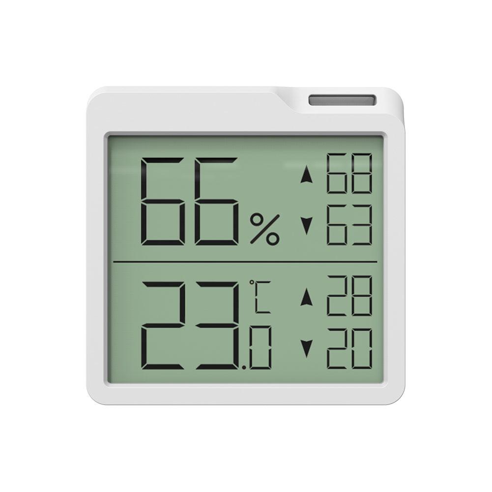 Baby room indoor electronic temperature and humidity meter with accurate real time measurement and easy placement options