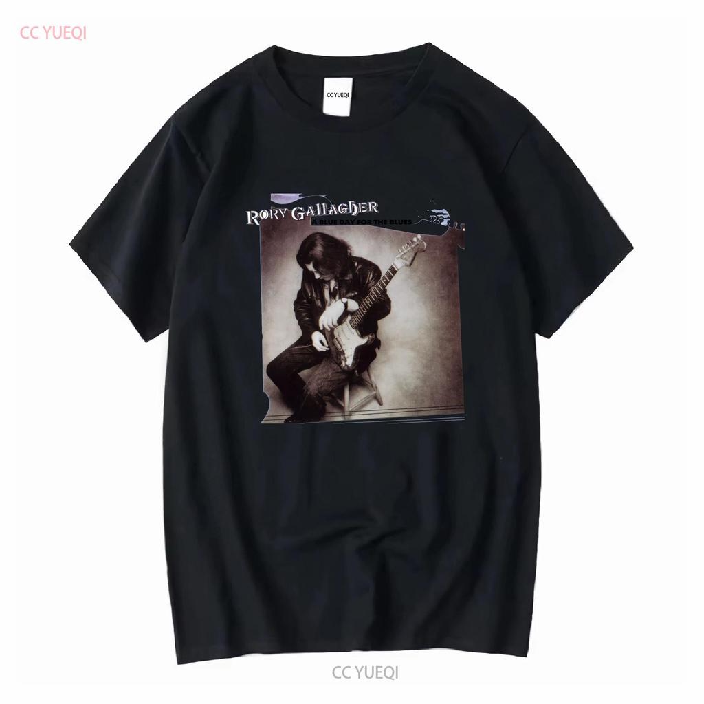 Rory Gallagher Blue Day for the Blues White S 2345XL T Shirt TMB1182 Vintage Washed Streetwear Fashion Unisex Soft Slightly