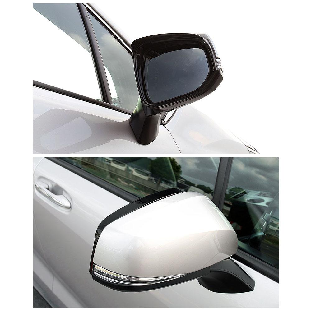 Pentru Toyota Sienna XL40 4th 2024 2024 parte exterioară refit oglindă retrovizoare ploaie sprâncene ploaie protecție scut parasolar umbra Trim