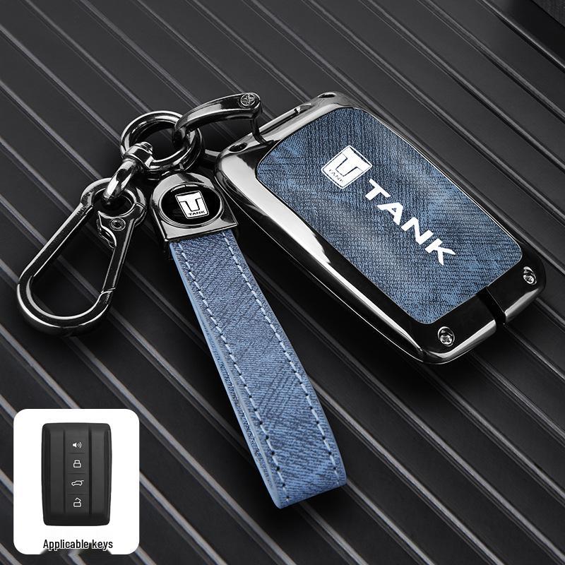 2024 Tank 300 Key Cover for Men & Women - Durable Metal Shell, Three Hundred & Five Hundred Compatibility