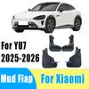 4pcs Automotive Tire Mudguard Waterproof Prevent Mud Splashing Car Mud Flap Fender Trim Accessories For Xiaomi YU7 2025-2026
