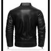 Men's Winter Warm Jacket Leisure PU Jacket Locomotive Jacket Leisure Business Jacket