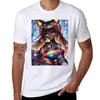 Wolf Magic Tshirt Trendy Casual Short Sleeve Shirt