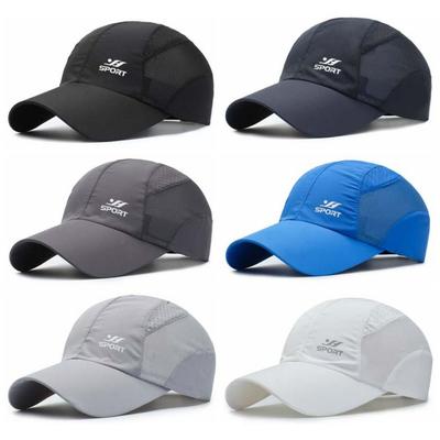 Breathable Sports Hats Sun Protection Baseball Net Caps Men Women Men's Sun Hats  Spring Summer