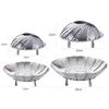 ZISIZ Foldable 304 Stainless Steel Steamer Rack