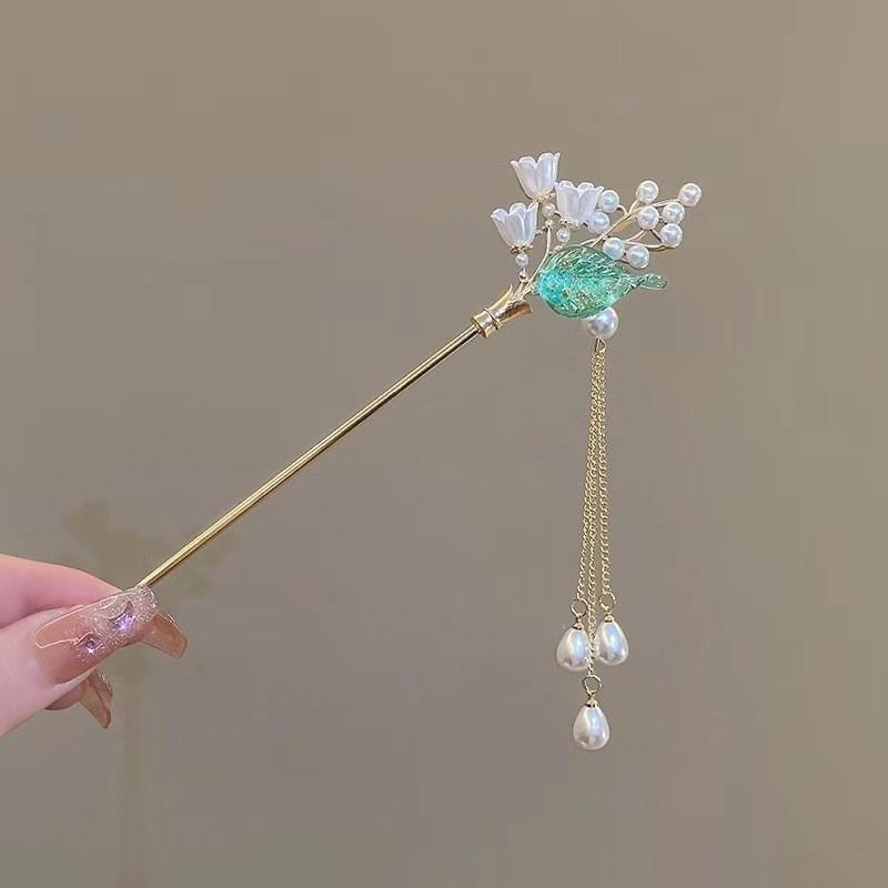 

Коллекция заколок для волос в древнем стиле: Элегантные прически вверх аксессуары для ханьфу для женщин