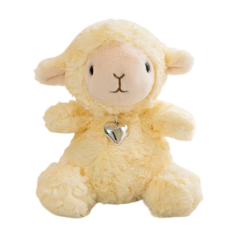 Cute Soft Sheep Plush Pendant Toys 1622Cm Stuffed Lamb Dolls Plushie Keychain Birthday Gifts Kids Home Decor