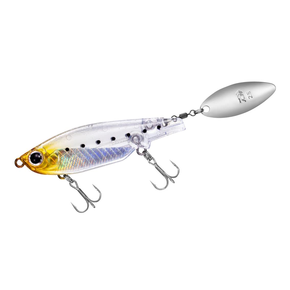 

Daiwa Sea Bass Lure MORETHAN Shallow Spin 67S Adel Keimura Swallowing Shirasu