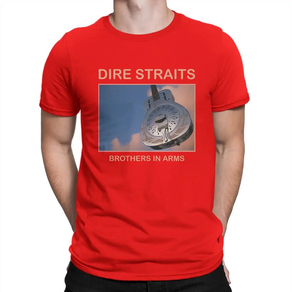 Rock And Roll Special TShirt Dire Straits Band Casual T Shirt Summer Stuff For Men Women