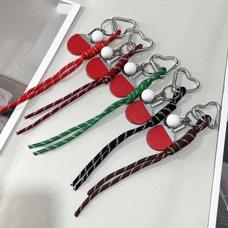 Yogodlns Sport Style Table Tennis Mini Backpack Hanging Handbag Pendant Bag Pendant Bags Accessories
