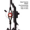 Archery Peep Sight Peep Sight Compound Bow Peep Sight Aluminum Alloy 3/16 Inch Multifunctional Hunting Bow Peep Sight for SP728
