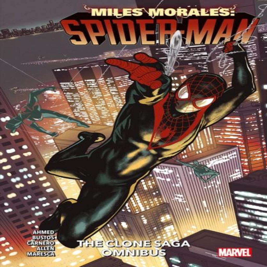 Miles Morales SpiderMan The Clone Saga Omnibus by Saladin Ahmed Paperback Book 9781804911754