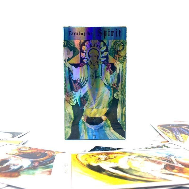 

Лазерные карты Таро Духа 11,5*6,5 см