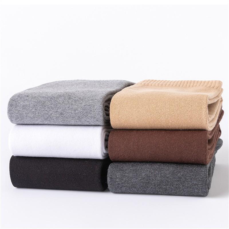 Sexy Pure Color Women Stockings Over Knee Thigh High Warm Stocking