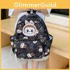 Kids Cartoon Dual Shoulder Backpack Large Capacity Print Students Schoolbag