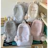 Karriertes Schülerrucksack Damen Rucksack mit großer Kapazität