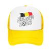 Belgium Belgian Flag Soccer Casual Sun Hats For Unisex Spring  Outdoor Sport Baseball Cap Fitted Retro High Quality Hip Hop Hats