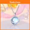 High-end Ins Collarbone Chain With Light Luxury Moonstone Pendant Minimalist Style