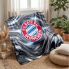 Bayern Munich Theme Blanket Soft Flannel Blanket Plush Throw Blanket Cozy Sofa Bed Blanket for Home Decor