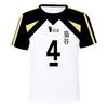 T-shirt Estiva Haikyuu a Maniche Corte da Uomo Abbigliamento da Allenamento Squadra di Pallavolo Donna Casual Stampata Abbigliamento Genitore Adulto Manica Corta