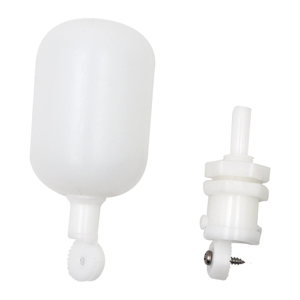 1/4" Inlet White Plastic Adjustable Auto Fill Float Ball Valve Water Control Switch For Water Tower Water Tank